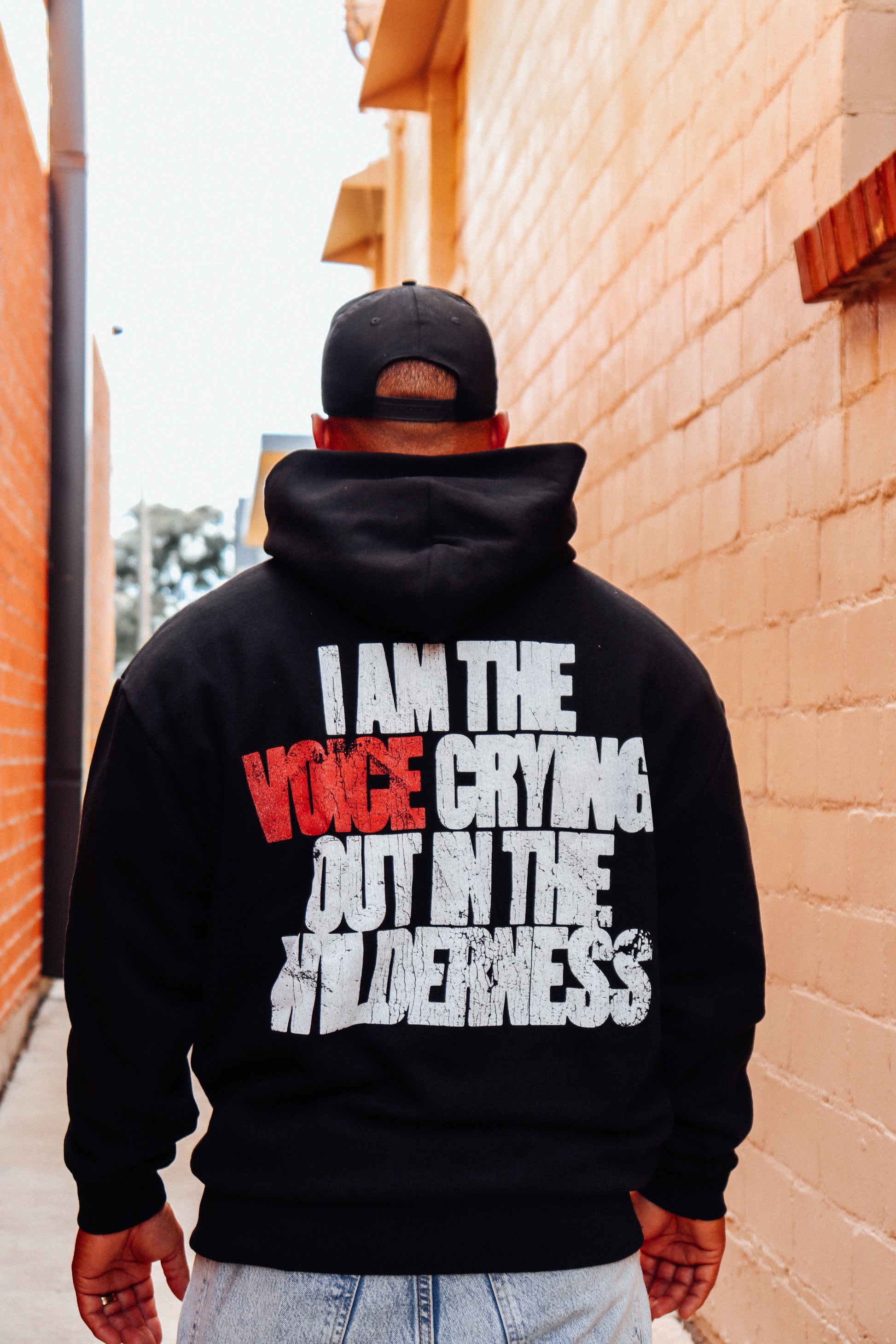 I AM THE VOICE Hooded